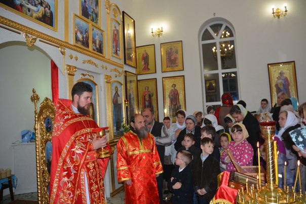 Причастие в Пасхальную ночь