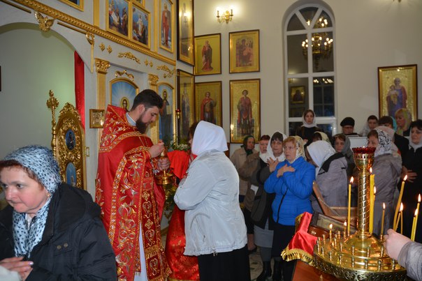 Причастие в Пасхальную ночь